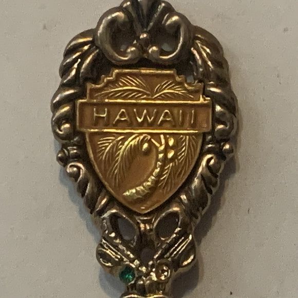 Hawaii Palm Tree collectable Souvenir Spoon PF
