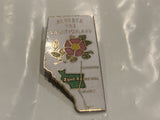 Alberta The Vactionland Zone 4 Lapel Hat Pin CU