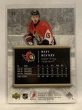 #66 Dany Heatley Ottawa Senators 2005-06 Upper Deck Rookie Update Hockey Card