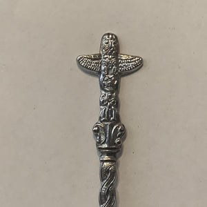 Radium Canada Totem Pole BC collectable Souvenir Spoon PF