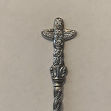 Radium Canada Totem Pole BC collectable Souvenir Spoon PF