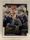 #175 Cole Beasley Dallas Cowboys 2017 Donruss Football Card
