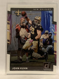 #147 John Kuhn New Orleans Saints 2017 Donruss Football Card