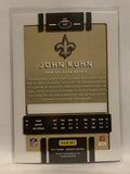 #147 John Kuhn New Orleans Saints 2017 Donruss Football Card