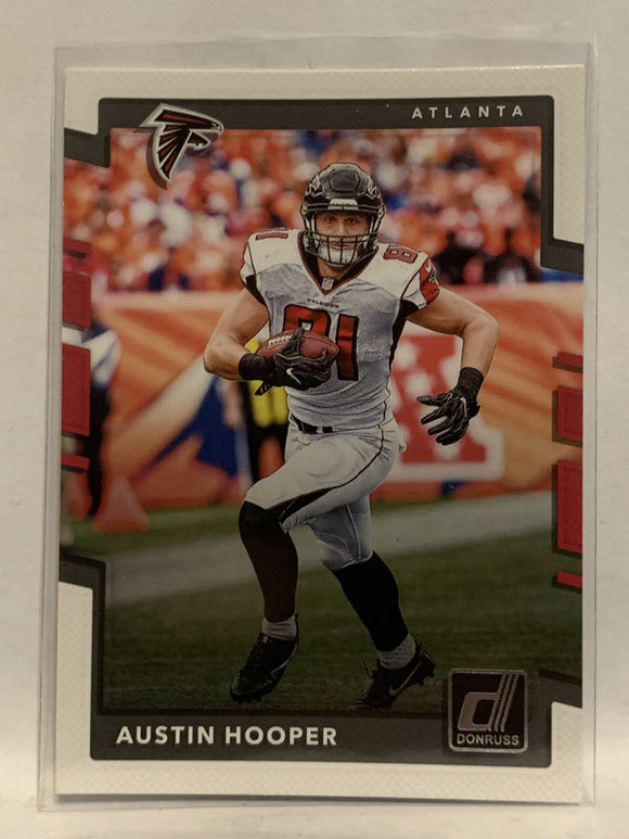#172 Austin Hooper Atlanta Falcons 2017 Donruss Football Card