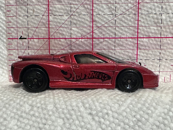 Red 2001 B Engineering Edonis 2004 Hot Wheels Diecast Car
