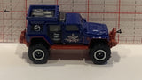 Blue Jeep Wrangler Superlift 1/62 W4903 MB832 Matchbox Toy Diecast Car