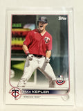 #127 Max Kepler Minnesota Twins 2022 Topps Opening Day Baseball Card