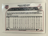 #127 Max Kepler Minnesota Twins 2022 Topps Opening Day Baseball Card