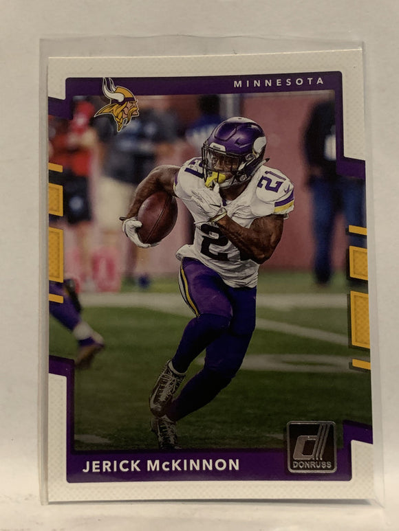 #169 Jerick McKinnon Minnesota Vikings 2017 Donruss Football Card
