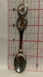 Lethbridge Alberta 76th Wild Rose Flower Fort  Souvenir Spoon