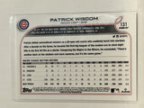 #131 Patrick Wisdom All Star Rookie Chicago Cubs 2022 Topps Opening Day Baseball Card