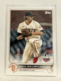 #136 Kevin Gausman San Francisco Giants 2022 Topps Opening Day Baseball Card