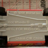 Red #94 Ronald Mcdonald Hot Wheels Loose Diecast Car 1/64 HM