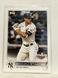 #113 Giancarlo Stanton New York Yankees 2022 Topps Opening Day Baseball Card