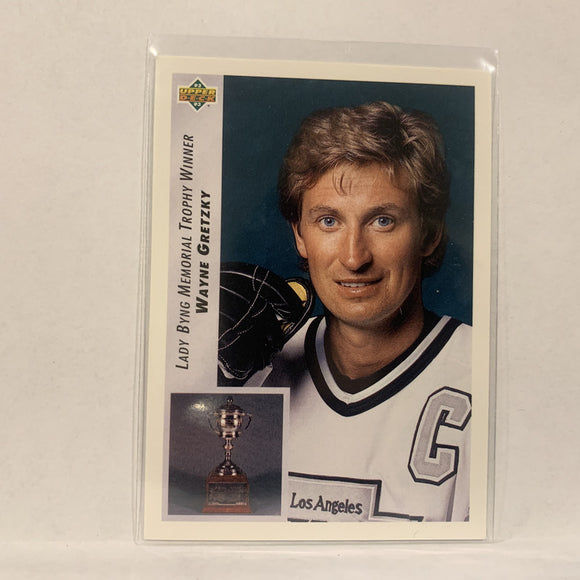 #435 Wayne Gretzky Los Angeles Kings   1992-93 Upper Deck Hockey Card A2F