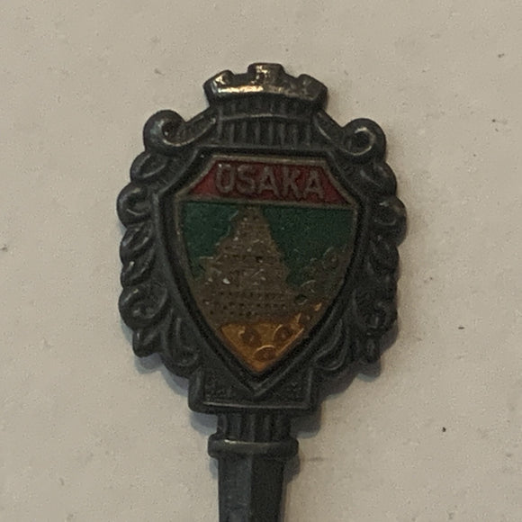 Osaka Japan Temple collectable Souvenir Spoon PF