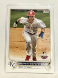 #28 Andrew Benintendi Kansas City Royals 2022 Topps Opening Day Baseball Card