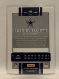 #114 Ezekiel Elliott Dallas Cowboys 2017 Donruss Football Card