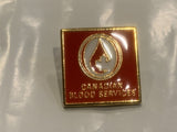 Canadian Blood Services Lapel Hat Pin CV