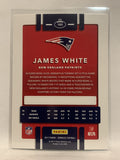 #193 James White New England Patriots 2017 Donruss Football Card