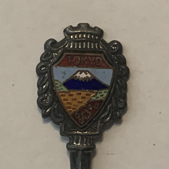 Tokyo Japan Mountain collectable Souvenir Spoon PF