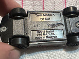 Grey Tesla Energy Model X DTX01 2016 Hot Wheels Diecast Car