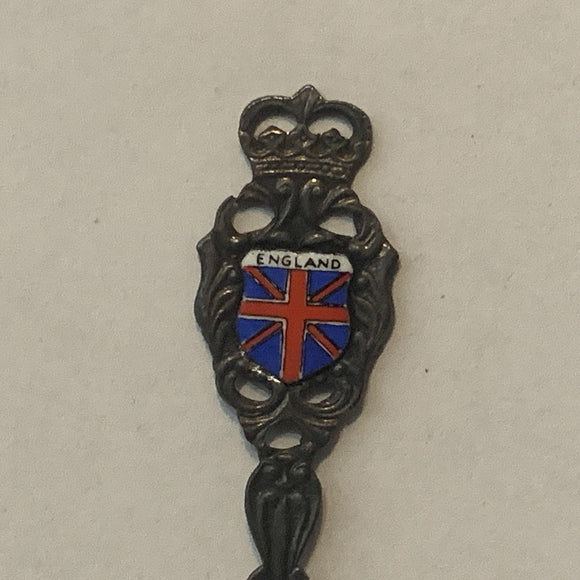 England Flag collectable Souvenir Spoon PF
