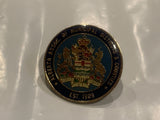 Alberta Assoc of Municipal Districts & Counties Coat of Arms Lapel Hat Pin CV