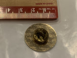 Alberta Assoc of Municipal Districts & Counties Coat of Arms Lapel Hat Pin CV