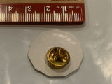 Queen Elizabeth Red Deer Royal Visit June 1990 Lapel Hat Pin CV