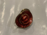 Red Hat Lapel Hat Pin CV