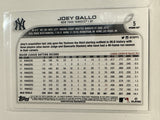 #5 Joey Gallo New York Yankees 2022 Topps Opening Day Baseball Card