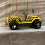 Yellow Mud Cat Jeep Hot Wheels Loose Diecast Car 1/64 HM