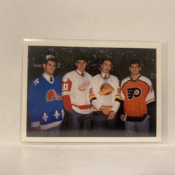 #351 Draft Pick    1990-91 Upper Deck Hockey Card A2G