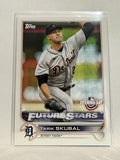 #107 Tarik Skubal Future Stars Detroit Tigers 2022 Topps Opening Day Baseball Card