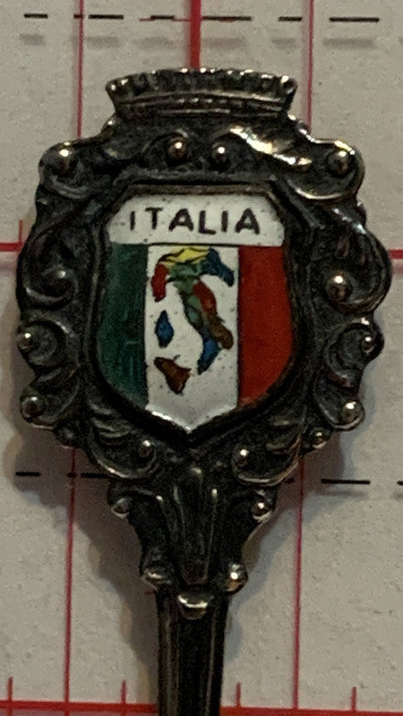Italia Italy Country Flag   Souvenir Spoon