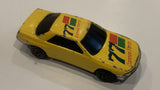 Yellow #77 Cannon Force Racer Unbranded Toy Diecast Car