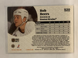 #520 Bob Beers Rookie Boston Bruins 1991-92 Pro Set Hockey Card