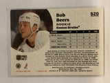 #520 Bob Beers Rookie Boston Bruins 1991-92 Pro Set Hockey Card