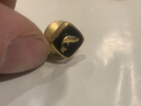 Fish Crest Logo Lapel Hat Pin CV