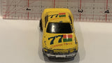 Yellow #77 Cannon Force Racer Unbranded Toy Diecast Car