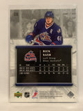 #28 Rick Nash Columbus Blue Jackets 2005-06 Upper Deck Rookie Update Hockey Card