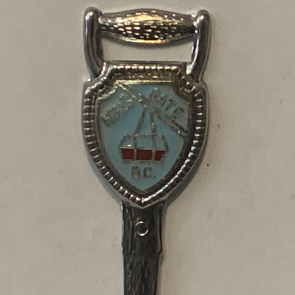 Hell's Gate BC Gondola Shovel collectable Souvenir Spoon PG