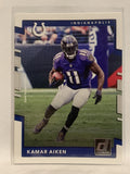 #126 Kamar Aiken Indianapolis Colts 2017 Donruss Football Card