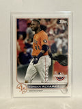 #106 Yordan Alvarez Houston Astros 2022 Topps Opening Day Baseball Card