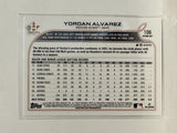 #106 Yordan Alvarez Houston Astros 2022 Topps Opening Day Baseball Card