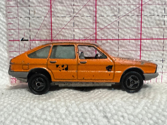 Orange Simca 1308 Sedan 1/60 #240 Majorette Diecast Car