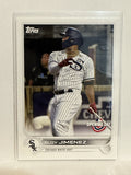 #76 Eloy Jimenez Chicago White Sox 2022 Topps Opening Day Baseball Card