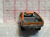 Orange Simca 1308 Sedan 1/60 #240 Majorette Diecast Car